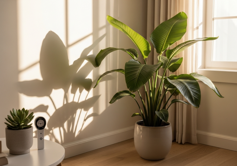 Designing a Balanced Indoor Plant Layout: How to Choose and Care for Large Houseplants Without Overwhelming Your Space