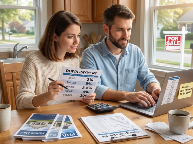 How Much Down Payment Do You Need for a Home?